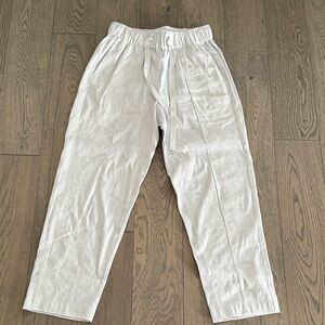 Babaton Sky Blue Linen Pant